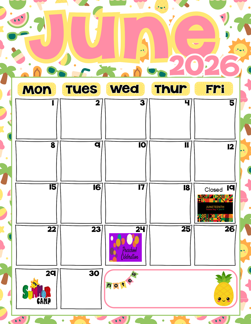 January Calendar