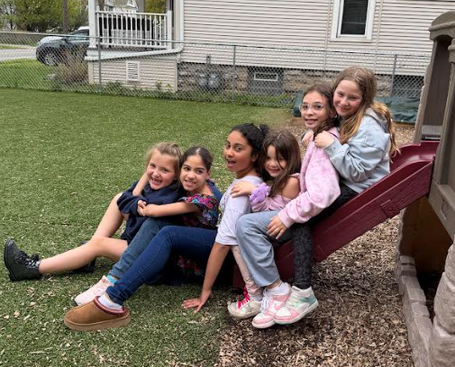 Happy children at Parker Academy